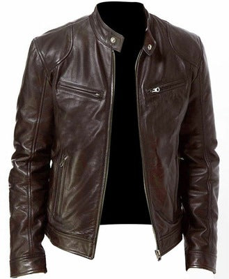 Veste Cuir Slim