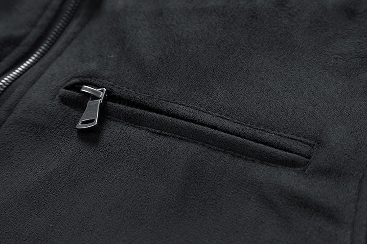 Veste Suédine Élégante
