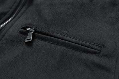 Veste Suédine Élégante