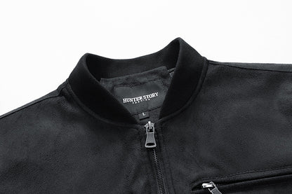 Veste Suédine Élégante