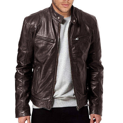 Veste Cuir Slim