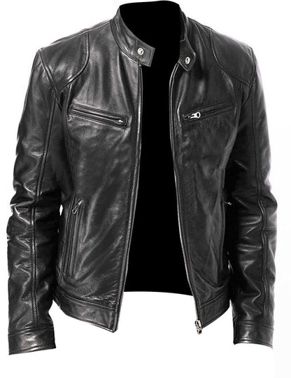 Veste Cuir Slim
