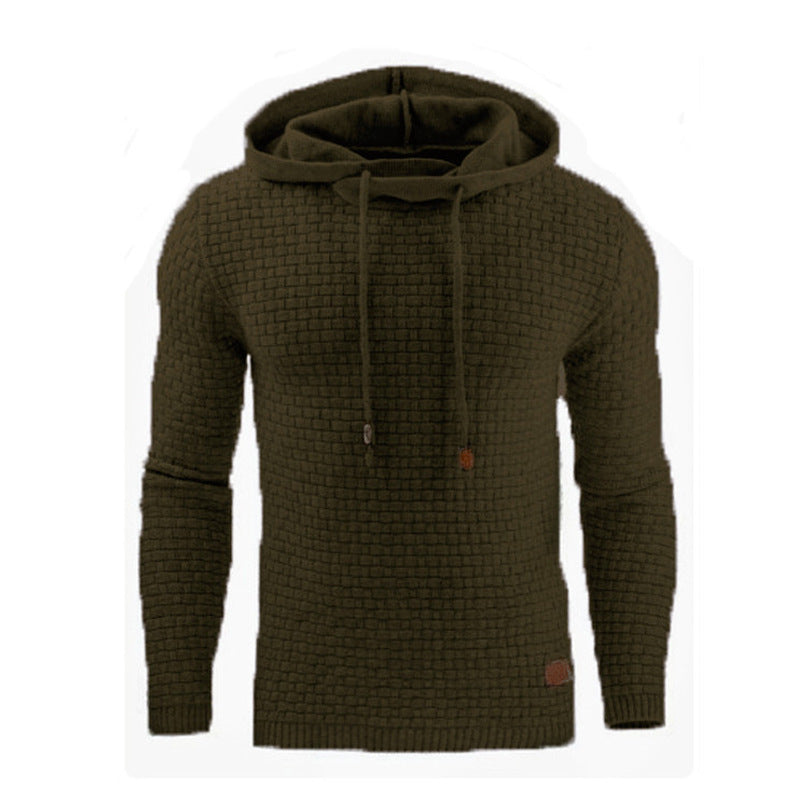 Hoodie Jacquard Homme