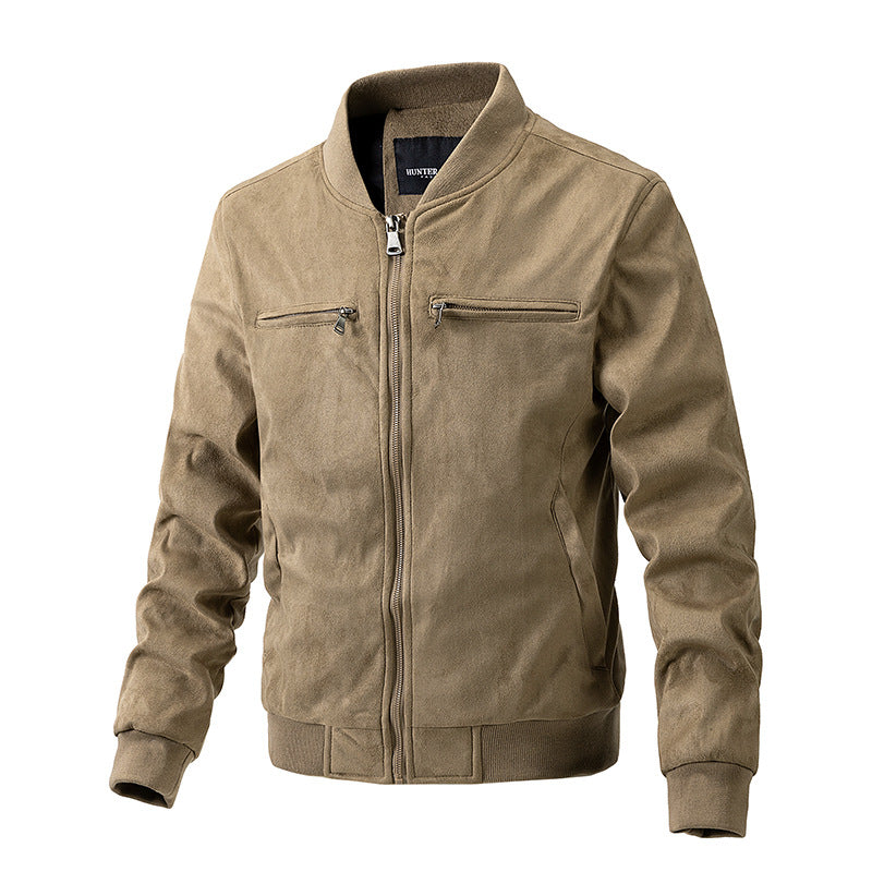 Veste Suédine Élégante