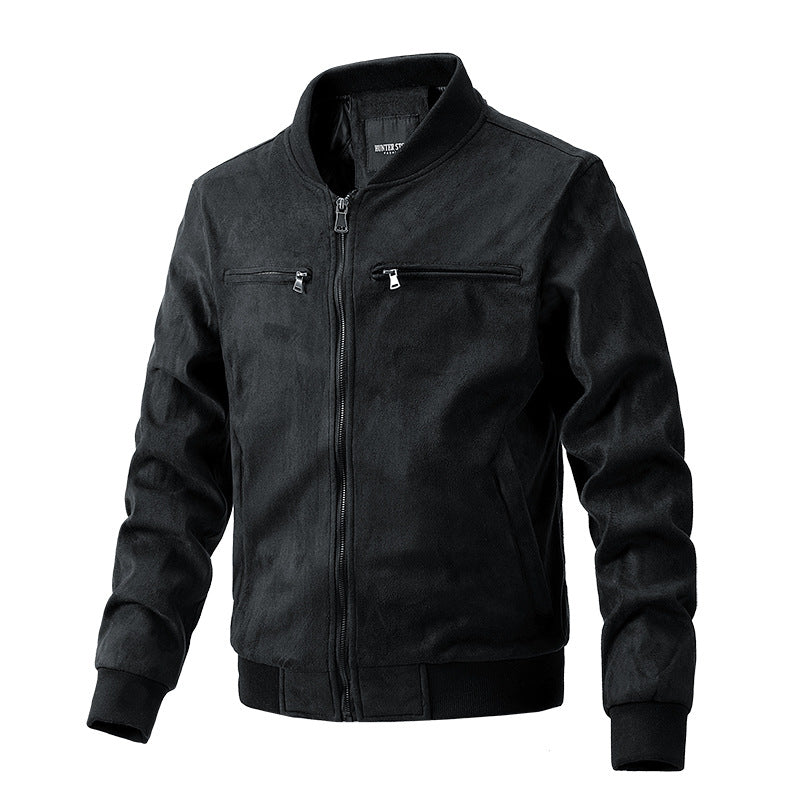 Veste Suédine Élégante