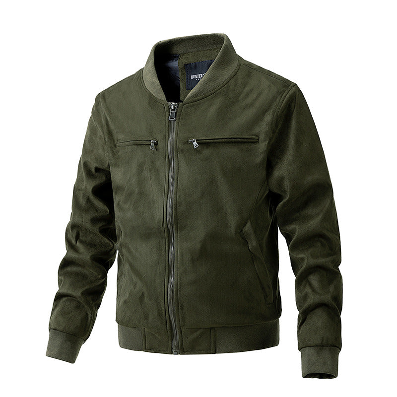 Veste Suédine Élégante