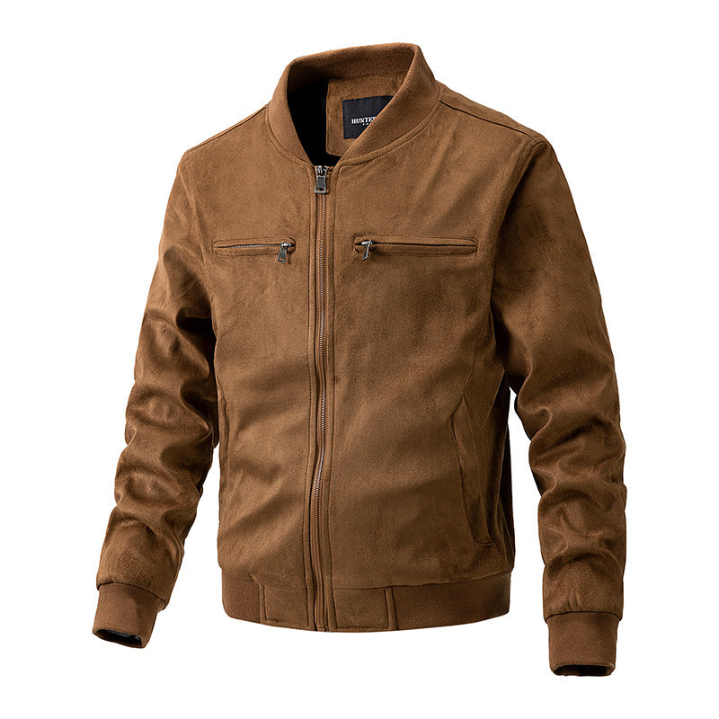 Veste Suédine Élégante
