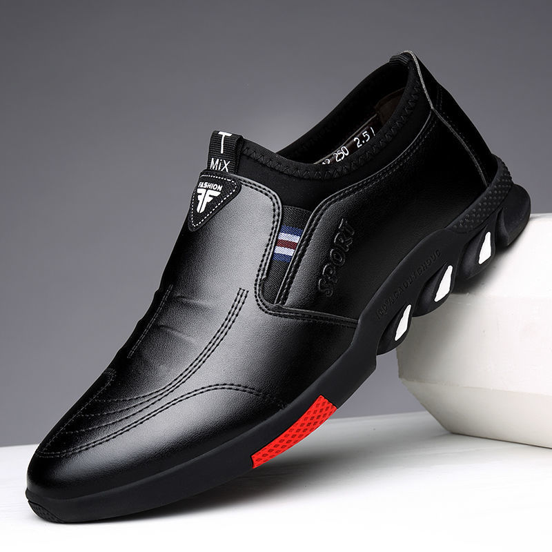 Cuir Élégant Homme