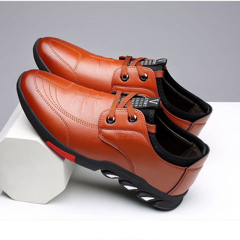 Cuir Élégant Homme